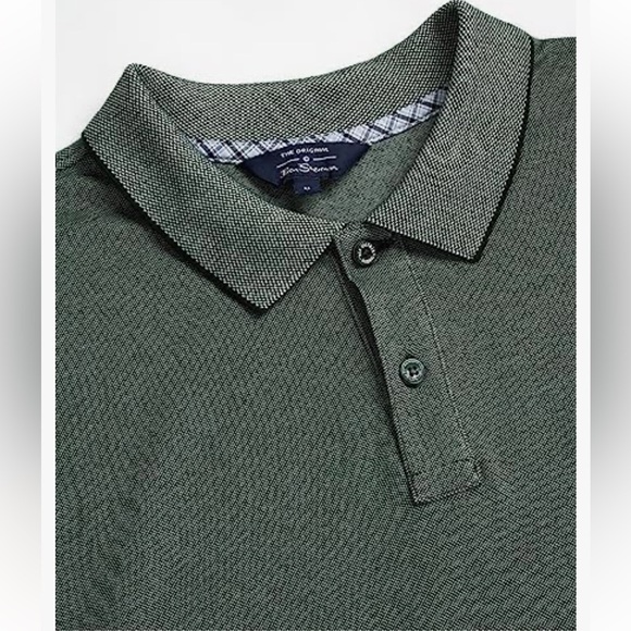 Ben Sherman green golf shirt sz XL - Picture 6 of 9